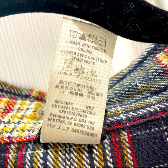 Vintage Patagonia 3/4 button up flannel - Picture 4 of 4